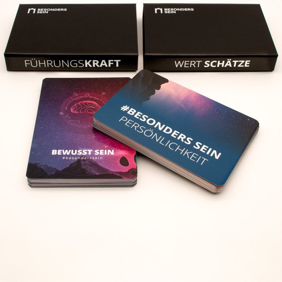 Kombi aus Wertschätze und FührungsKraft-Karten Produktfoto
